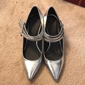 ASOS pointed heeled sandal